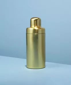 Be Home Cocktail Shaker Matte Gold Gifts By Occasion