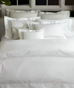 Sheeting Classic Chain Bedding Collection By Matouk