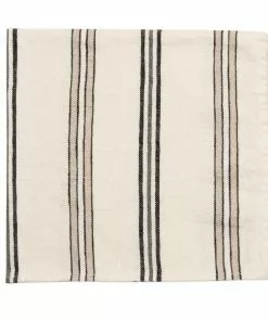 Deborah Rhodes Napkin Bistro Stripe Grey Gifts By Occasion