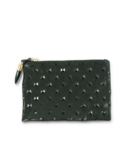 Kempton & Co Gifts By Occasion Black Studded Small Pouch