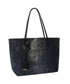 Linde Gallery Shagreen Suede Small Tote Bag (Black) Gifts By Occasion