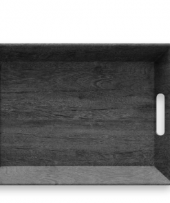 Tarhong Blackened Wood Handled Tray
