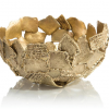 John Richard BOWL WIDE TEXTURE AND SHAPE BRASS Gifts By Occasion