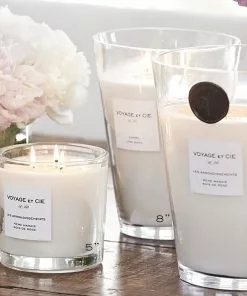 Candles & Home Fragrances VOYAGE ET CIE BOIS DE ROSE CANDLE (Available In 4 Sizes)