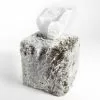 Evelyn Prelonge Glacier FAUX FUR Square Tissue Cover