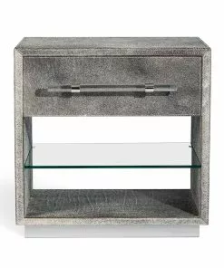 Interlude Side Tables BEDSIDE CHEST HIDE