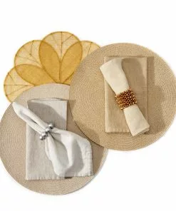 Deborah Rhodes Napkin Washed Metallic (Available In Different Colors)