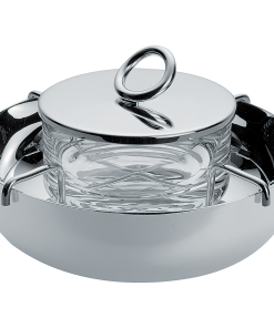 CHRISTOFLE VERTIGO SMALL SILVER-PLATED CAVIAR SERVING SET Gifts By Occasion