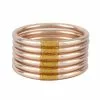 BANGLES CHAMPAGNE ALL WEATHER - SERENITY PRAYER BY BUDHAGIRL