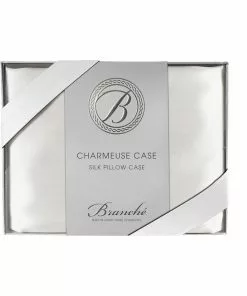 Branche Beauty Sleep BRANCHE SILK PILLOW CASE - WHITE Gifts By Occasion