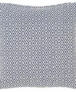 Annie Selke Company CRYSTAL NAVY/WHITE INDOOR/OUTDOOR PILLOW Host/Hostess