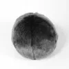 Evelyn Prelonge Anthacite Grey FAUX FUR Snowball Pillow