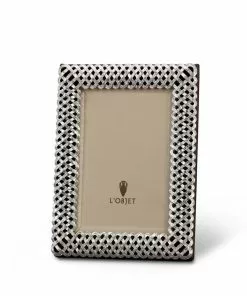 Gifts By Occasion Braid Frame By L'Objet (Available In 4 Sizes And 2 Colors)