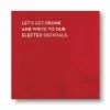 Sapling Press Barware NAPKINS "ELECTED OFFICIALS"