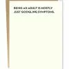 Sapling Press CARD "SYMPTOMS"