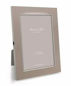 Addison Ross Frame Enamel Pebble And Silver - Available In 3 Sizes Gifts By Occasion