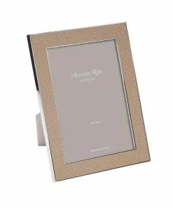 Addison Ross Frame Sand Shagreen & Silver - 3 Sizes Available