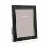 Addison Ross Gifts By Occasion Frame Chocolate Faux Crocodile & Silver - Available In 2 Sizes