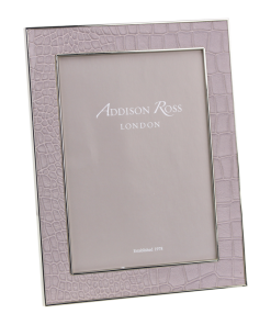 Addison Ross Frame Mocha Faux Crocodile & Silver - Available In 2 Sizes Gifts By Occasion