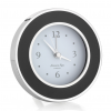 Addison Ross Alarm Clock Black And Silver (Round) Gifts By Occasion