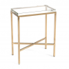 John Richard Side Tables SIDE TABLE GLASS BLOCK RECTANGULAR