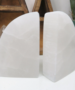 Rock Paradise BOOKENDS SELENITE