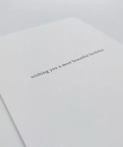 Away Laughing Paperworks Greeting Card "Wishing You A Most Beautiful Birthday" Gifts By Occasion