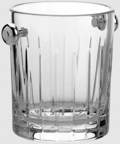 CHRISTOFLE CRYSTAL ICE BUCKET IRIANA
