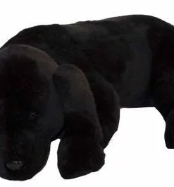 Ditz Plush Toy Black Labrador