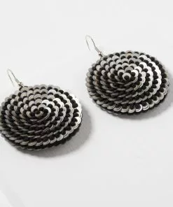 Lori Weitzner Kali Earrings In Charcoal Gifts By Recipient