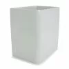 Kassatex Grey Lacquer Waste Basket