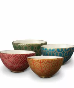Gifts By Occasion Fortuny Assorted Cereal Bowls (Set Of 4) By L'Objet