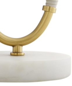 Arteriors TABLE LAMP LANDON (WHITE) Gifts By Occasion