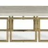 Century Furniture Gifts By Occasion COCKTAIL TABLE WITH CRYSTAL STONE TOP