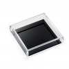JR William Napkin Tray Acrylic Luncheon With Black Bottom