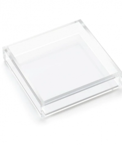 JR William Napkin Tray Acrylic Luncheon With White Bottom Gifts By Occasion