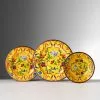 Host/Hostess Pancale Yellow Melamine (Available In 3 Sizes) By Mario Luca Giusti