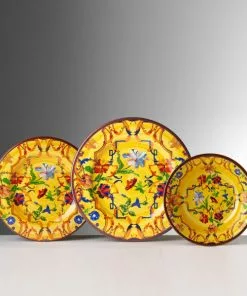 Host/Hostess Pancale Yellow Melamine (Available In 3 Sizes) By Mario Luca Giusti