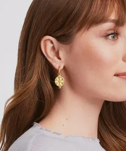 Julie Vos Meridian Hoop & Charm Earring