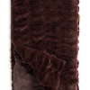 Fabulous Furs Throw Faux Mink Mocha