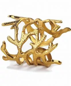 Bodrum Gifts By Occasion Napkin Ring Coral