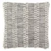 Annie Selke Company Host/Hostess HOBNAIL STRIPE GREY INDOOR/OUTDOOR DECORATIVE PILLOW