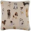 Annie Selke Company WOOF LINEN DECORATIVE PILLOW Host/Hostess