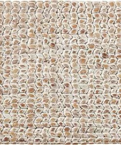 Saro Trading Gifts By Occasion Placemat Woven Hyacinth White