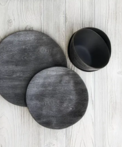 Tarhong Blackened Wood Salad Plate