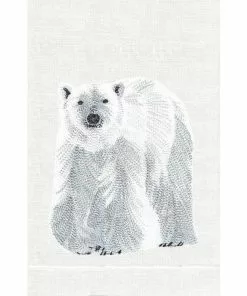 ANALI INC GUEST TOWEL POLAR BEAR