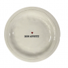 Honestly Goods Gifts By Occasion ROUND PORCELAIN DISH "Bon Appetit"