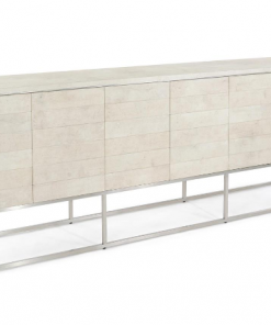 John Richard Side Tables SIDEBOARD 6 DOOR TIZA GESSO