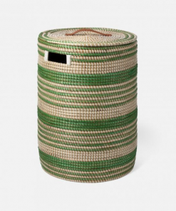 Pigeon & Poodle Father's Day Baskets Dark Blue And Seagrass (Available In 2 Sizes)