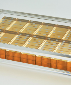 Tizo Design Gold Domino Set In Lucite Box Gifts By Occasion